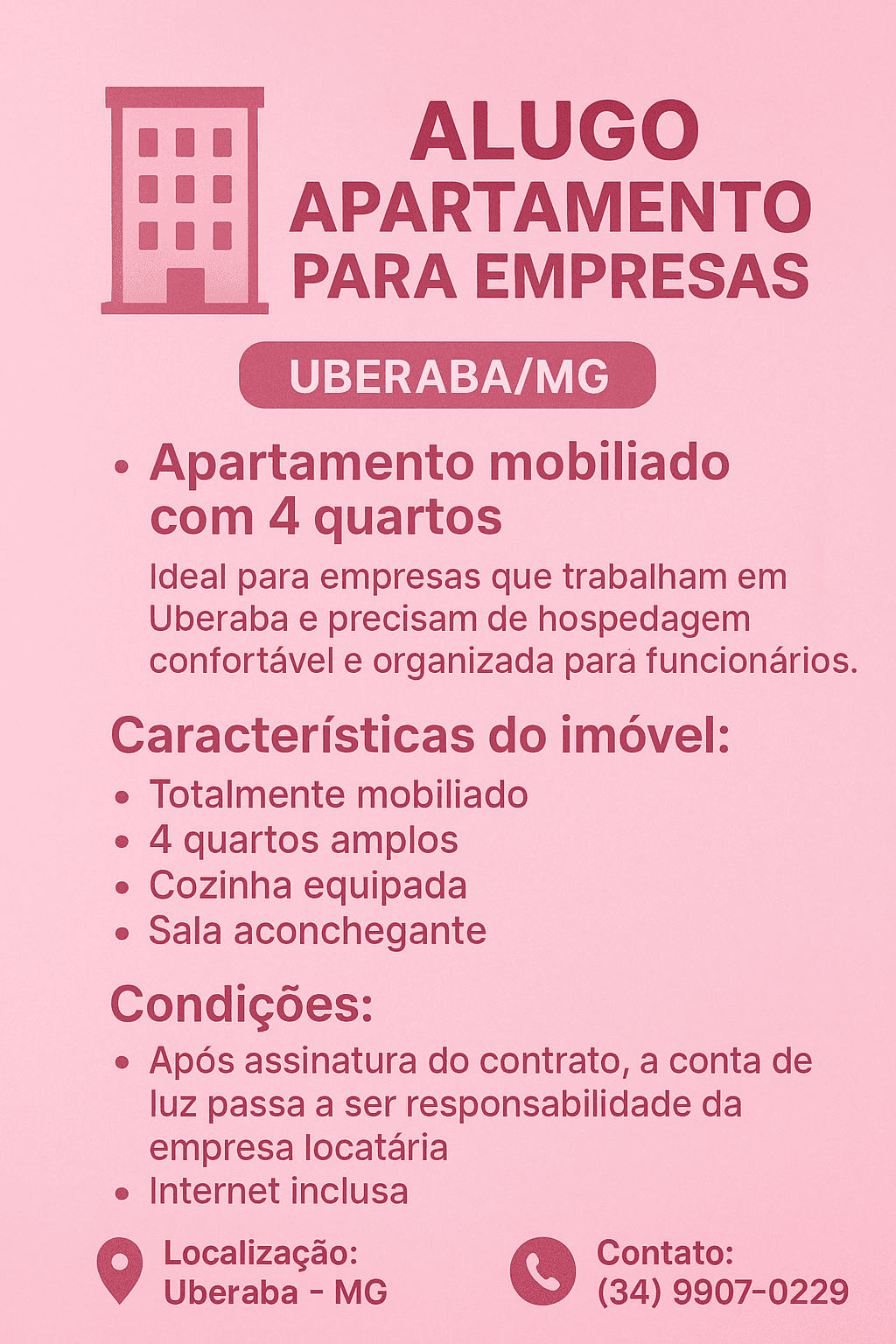 Quartos amplos em casa e apartamentos em vários bairros de uberaba.
